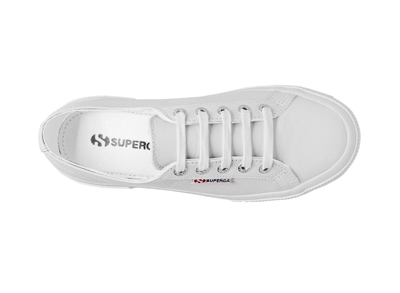 Tenis Feminino Branco - Superga 2750 Nappaleau - EJKZS-3640